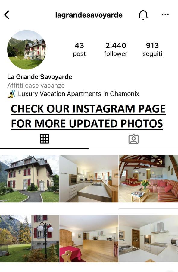 Appartement La Grande Savoyarde à Chamonix Extérieur photo